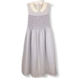 Girls Miss Attitude Seersucker Dress